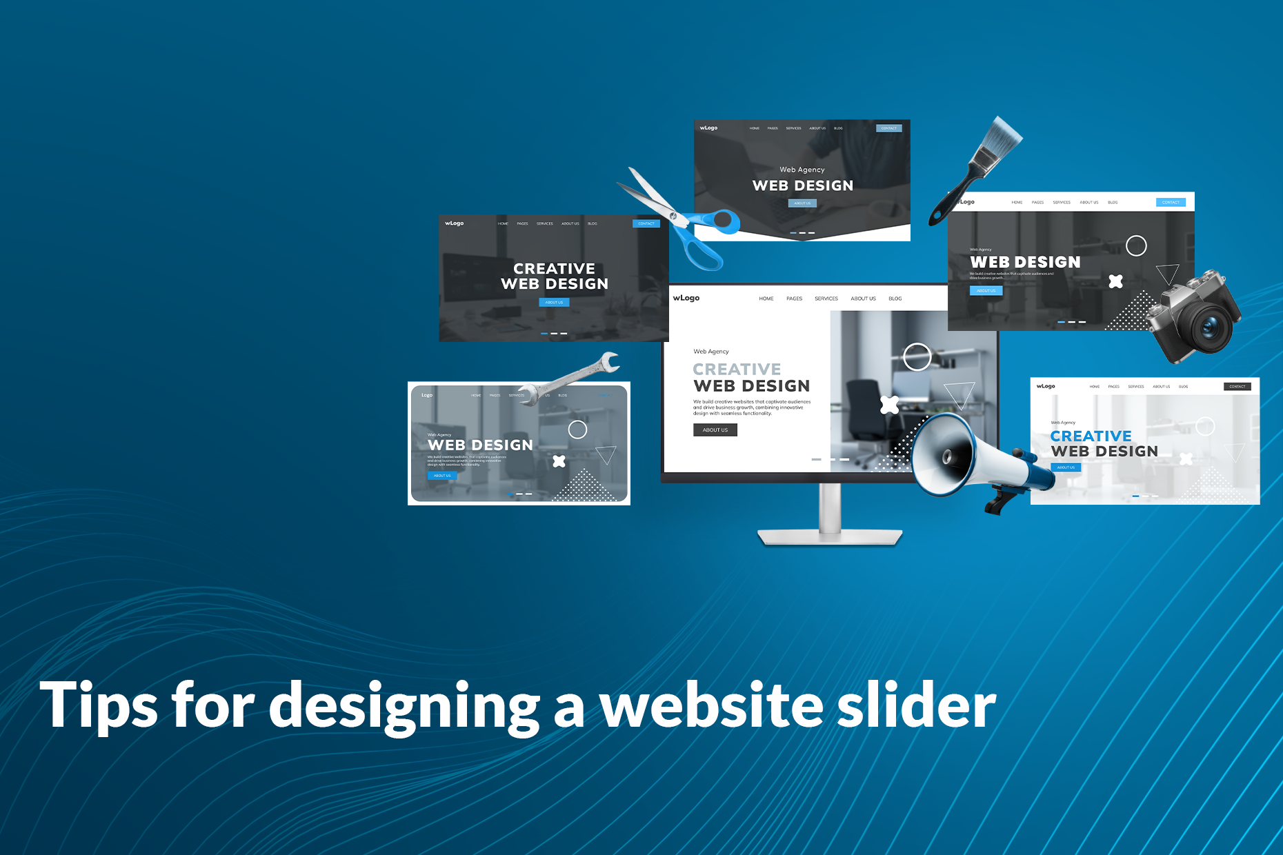 Tips for designing a website slider